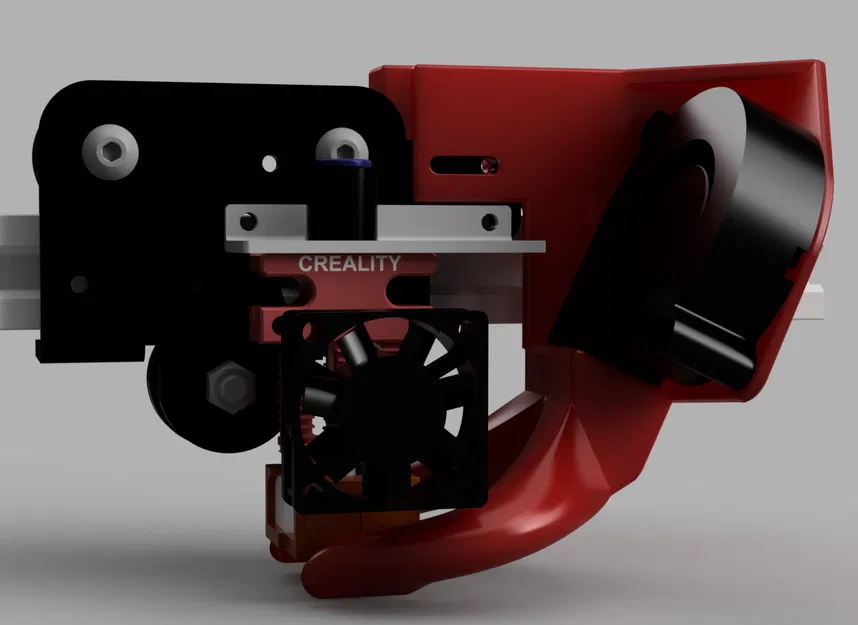 Vỏ quạt tản nhiệt bộ phận CR6 5015 dual fang - Image 1