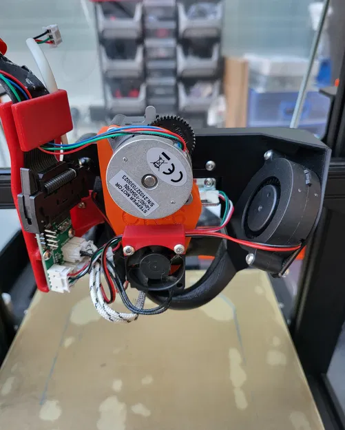 Vỏ quạt tản nhiệt bộ phận CR6 5015 dual fang - Image 3