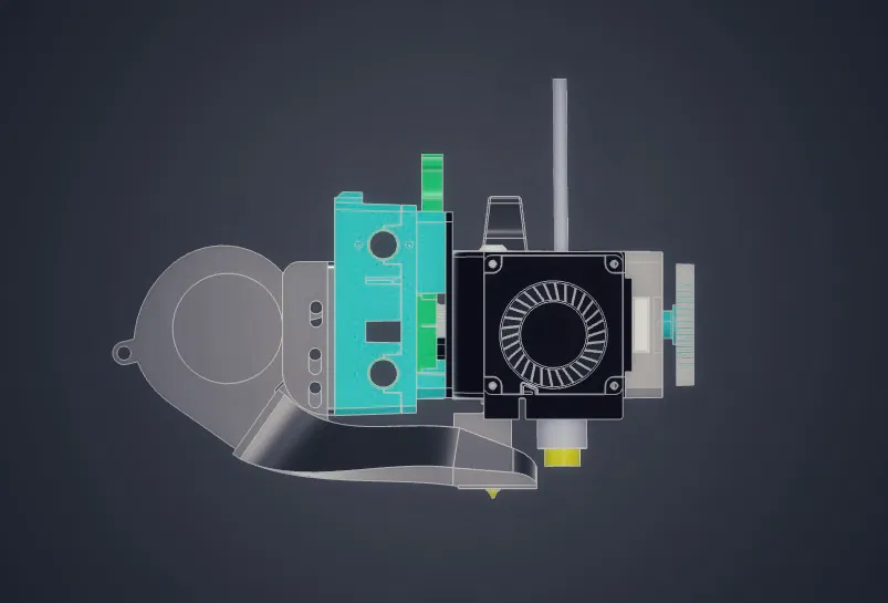 SV06 PLUS Vortex V2 Hệ Thống Làm Mát & Đèn LED Có Thể Điều Chỉnh - Image 2