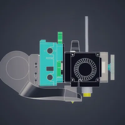 SV06 PLUS Vortex V2 Hệ Thống Làm Mát & Đèn LED Có Thể Điều Chỉnh