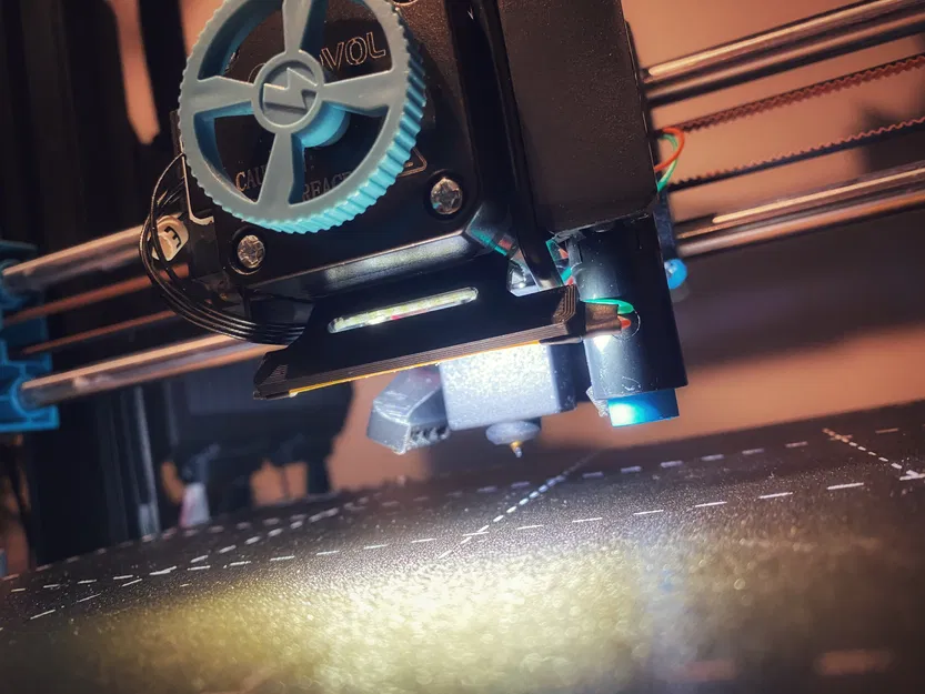 SV06 PLUS Vortex V2 Hệ Thống Làm Mát & Đèn LED Có Thể Điều Chỉnh - Image 11