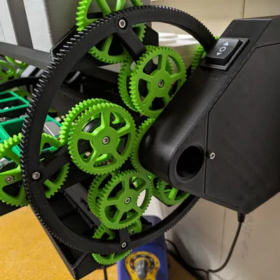 Gridfinity Carousel - Phiên bản có động cơ