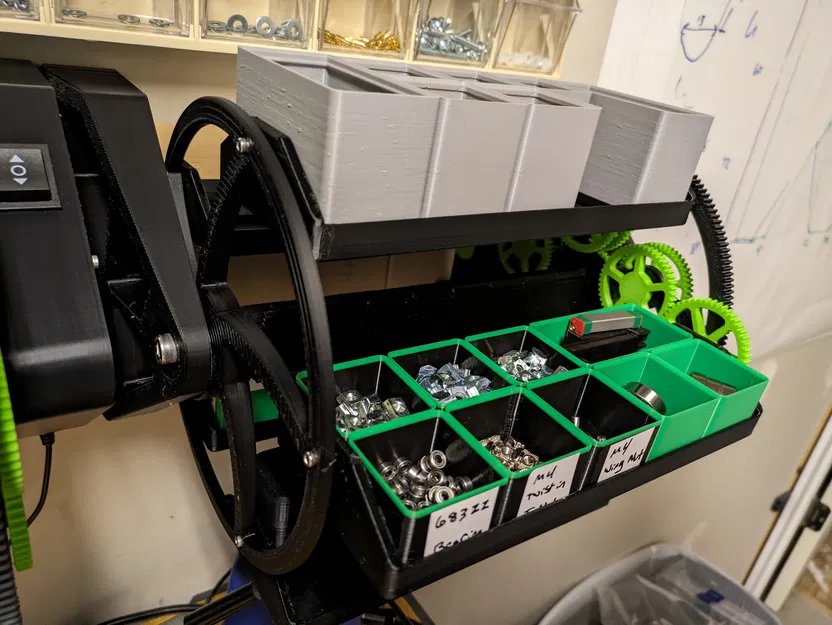 Gridfinity Carousel - Phiên bản có động cơ - Image 3