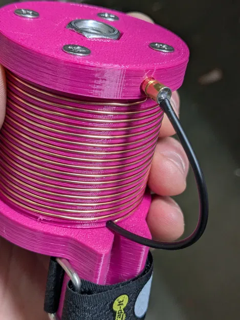 Cuộn cảm tải ăng-ten 40m cho roi 5m - Image 1