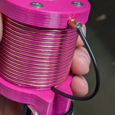 Cuộn cảm tải ăng-ten 40m cho roi 5m