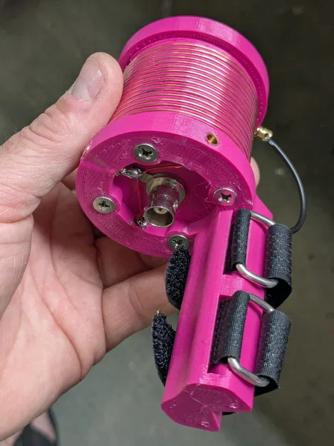 Cuộn cảm tải ăng-ten 40m cho roi 5m - Image 2