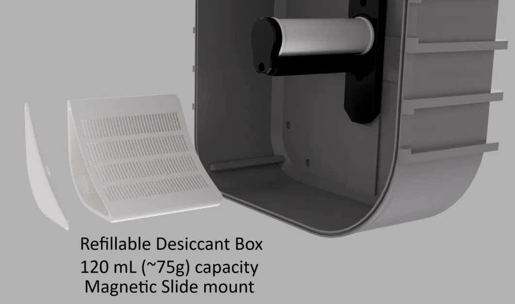 Hộp sấy gắn cạnh cho Elegoo Centauri Carbon với đồng hồ đo độ ẩm - Image 2