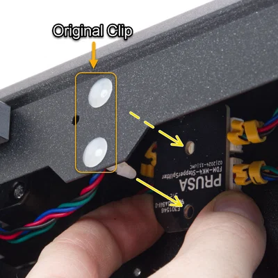 Giá đỡ Bộ chia tín hiệu Trục Z Tháo rời cho Prusa Core One/+