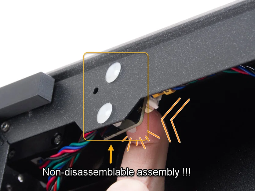 Giá đỡ Bộ chia tín hiệu Trục Z Tháo rời cho Prusa Core One/+ - Image 3