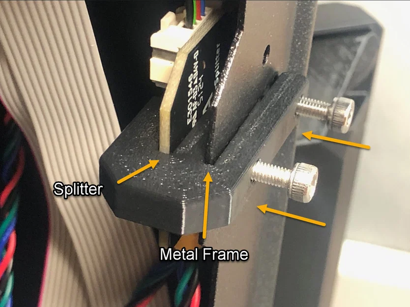 Giá đỡ Bộ chia tín hiệu Trục Z Tháo rời cho Prusa Core One/+ - Image 6