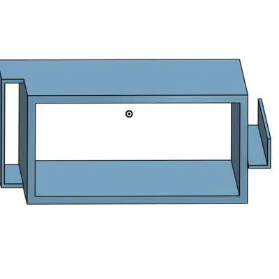 Giá đỡ màn hình M4 Mac Mini với SSD ngoài và USB hub