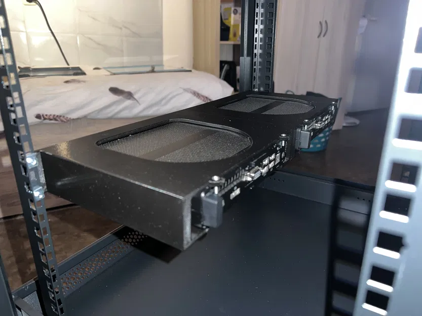 Giá đỡ rackmount 1U cho HP Elitedesk G3 mini và các mẫu mới hơn - Image 1