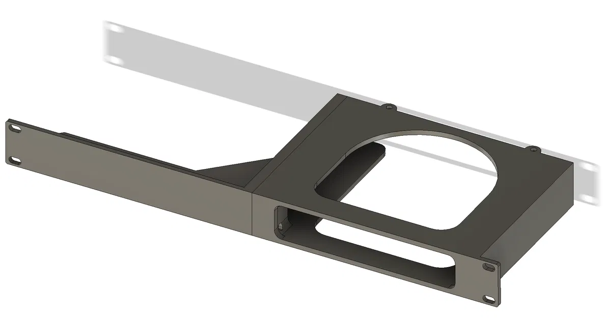 Giá đỡ rackmount 1U cho HP Elitedesk G3 mini và các mẫu mới hơn - Image 2