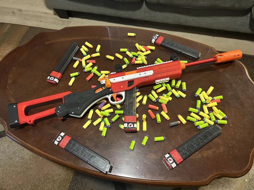 SMILEY - Súng Phun Đạn Xoay Nightingale Magfed - Image 6