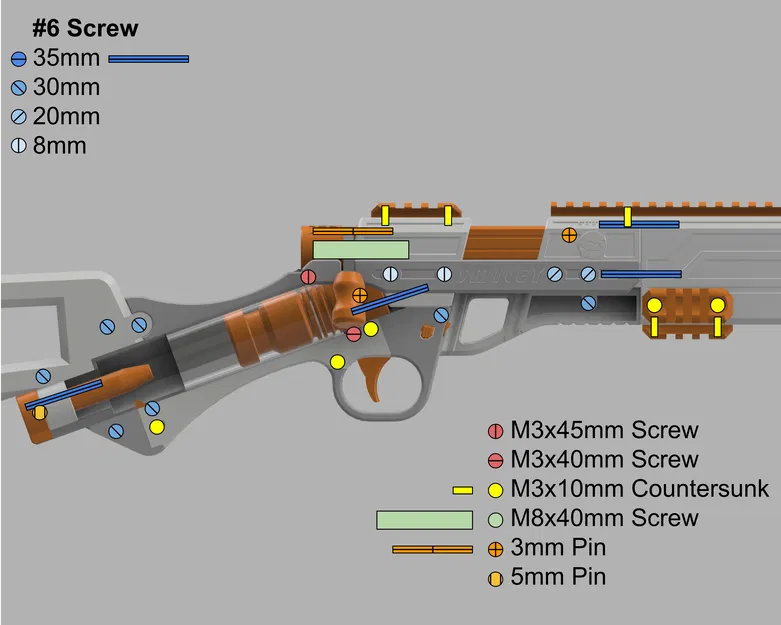 SMILEY - Súng Phun Đạn Xoay Nightingale Magfed - Image 11