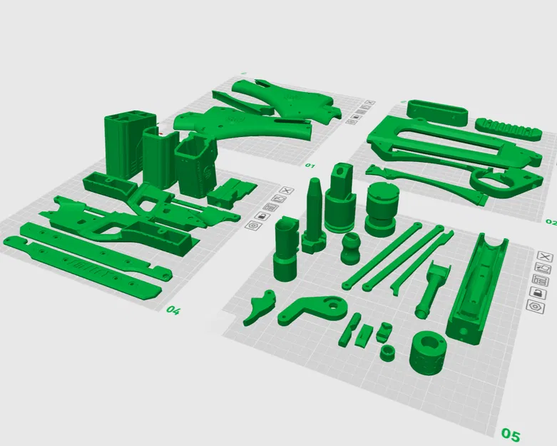 SMILEY - Súng Phun Đạn Xoay Nightingale Magfed - Image 13