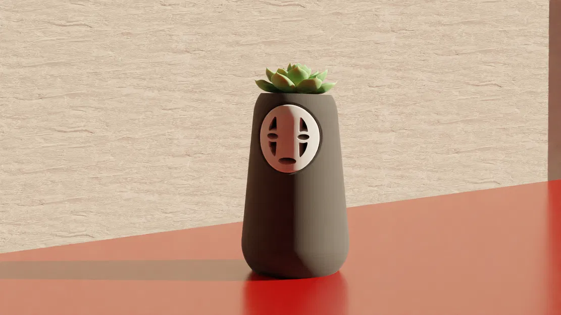 No Face (Kaonashi - Vùng Đất Linh Hồn) - Chậu Cây - Image 1