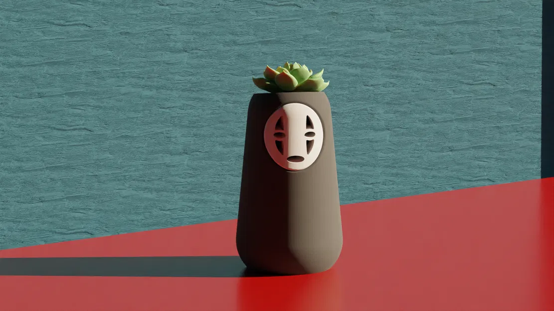 No Face (Kaonashi - Vùng Đất Linh Hồn) - Chậu Cây - Image 2