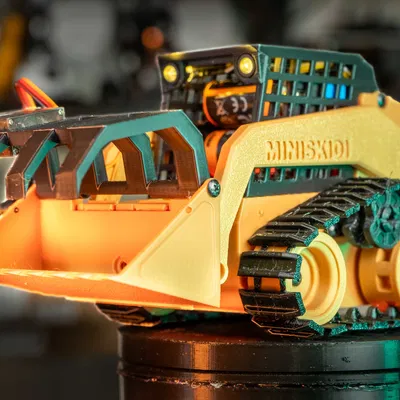 Mô hình RC SkidSteer V3.0 In 3D