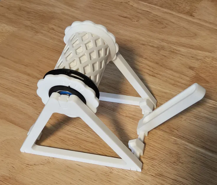 Giá đỡ cuộn dây tự tua lại - Image 1