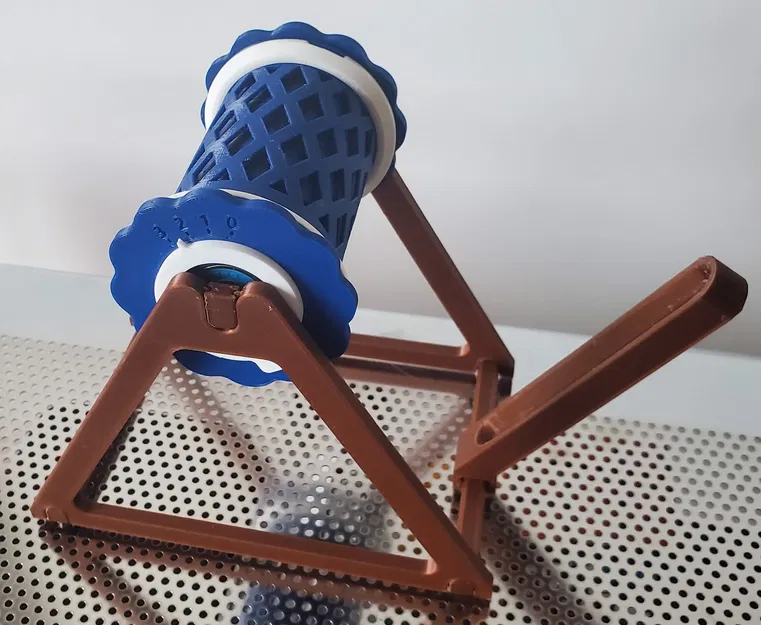 Giá đỡ cuộn dây tự tua lại - Image 2