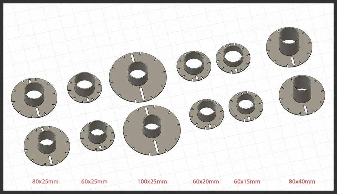 Bộ Sưu Tập Cuộn Dây - 60 - 100mm - Image 3