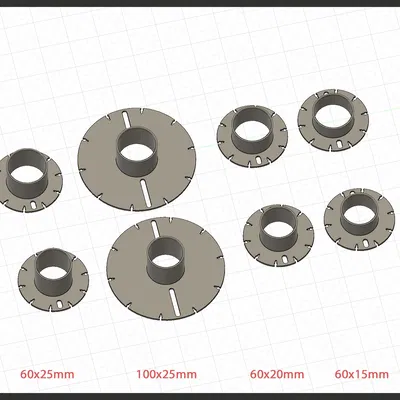 Bộ Sưu Tập Cuộn Dây - 60 - 100mm