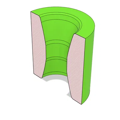 Khớp nối PTFE Cố định cho Bambu Lab P1P / P1S (PC4-M10)