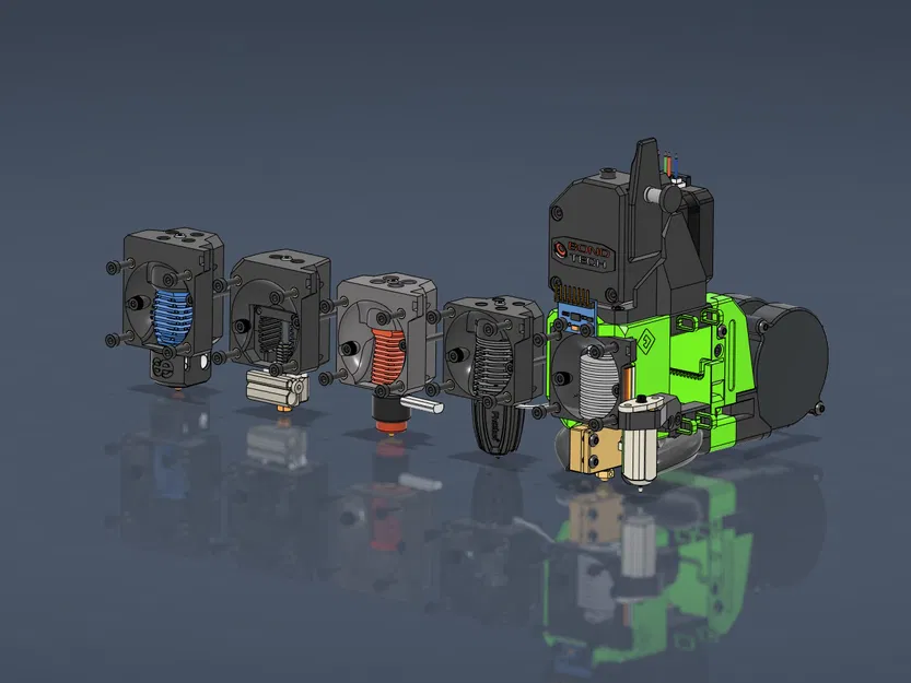 MOD Gắn Đầu Đùn Phía Trước EVA 3_FBS/Narrow (FRONT FIXED) - Image 1