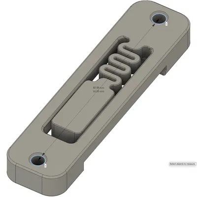 Giá đỡ Ray DIN - Phiên bản Heat Insert - 52.5mm & 62.5mm