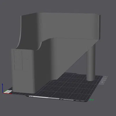 Ống hứng chất thải Bambu (Bambu Poop Chute)