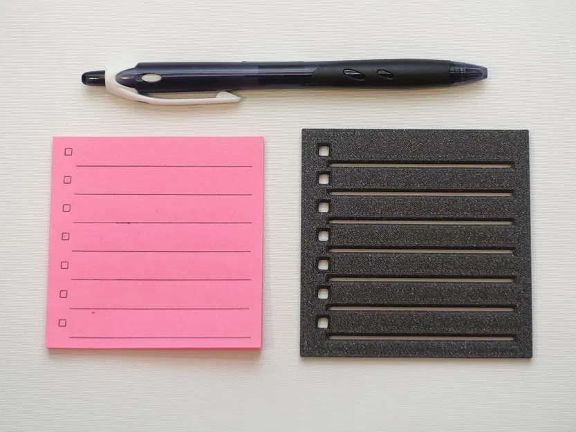 Khuôn Giấy Ghi Chú (Post-It Stencil) - Image 1