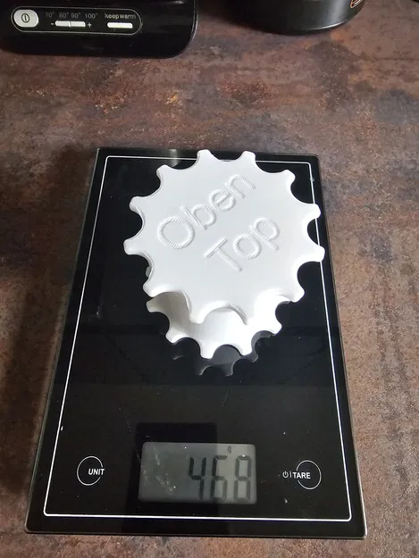 Tạ cuộn cho spool Sunlu để đổ đầy bi chì 1.5mm / AMS spool weight for Sunlu spools - Image 1