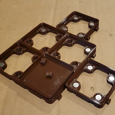 Dovetail Gridfinity Base - Phiên bản ngắn v2