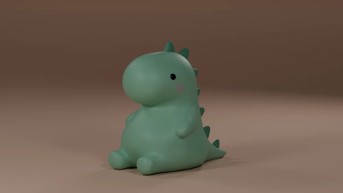 Khủng long mũm mĩm đáng yêu - Image 1