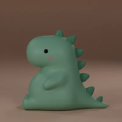 Khủng long mũm mĩm đáng yêu