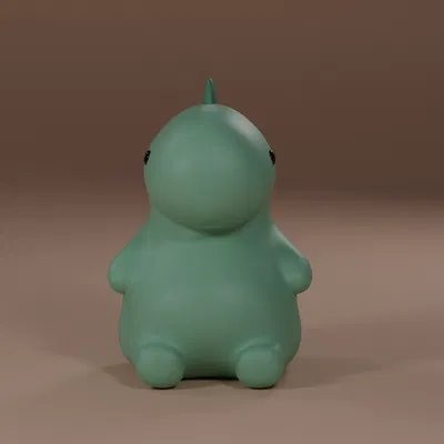 Khủng long mũm mĩm đáng yêu