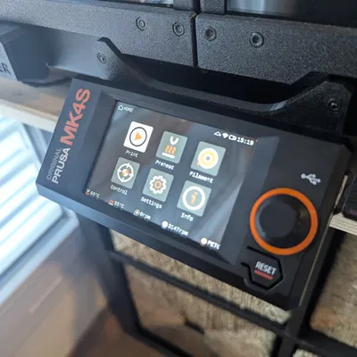 Adapter màn hình xLCD cho Prusa MK4S gắn thùng máy