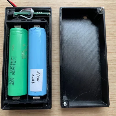 Hộp đựng pin 18650 2S (giá đỡ)
