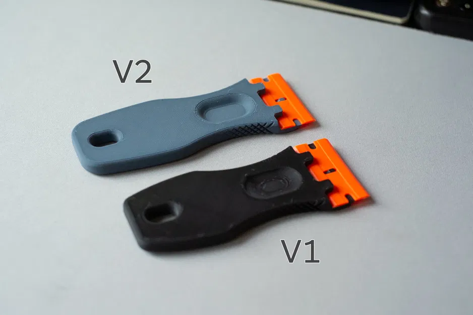 Scraperlite Plastic Razor Blade Handle V2 - Tay Cầm Dao Cạo Nhựa - Image 1