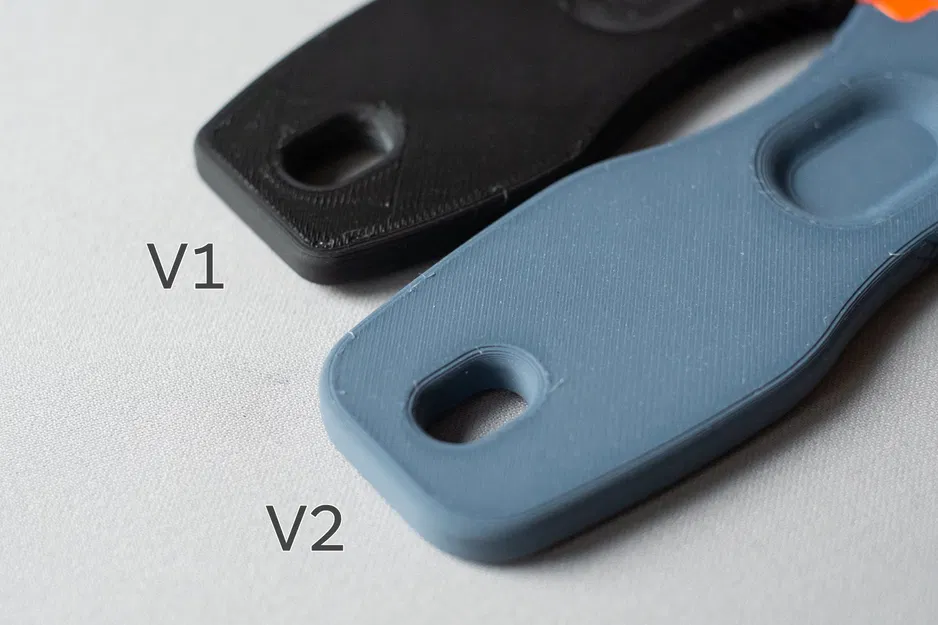 Scraperlite Plastic Razor Blade Handle V2 - Tay Cầm Dao Cạo Nhựa - Image 3