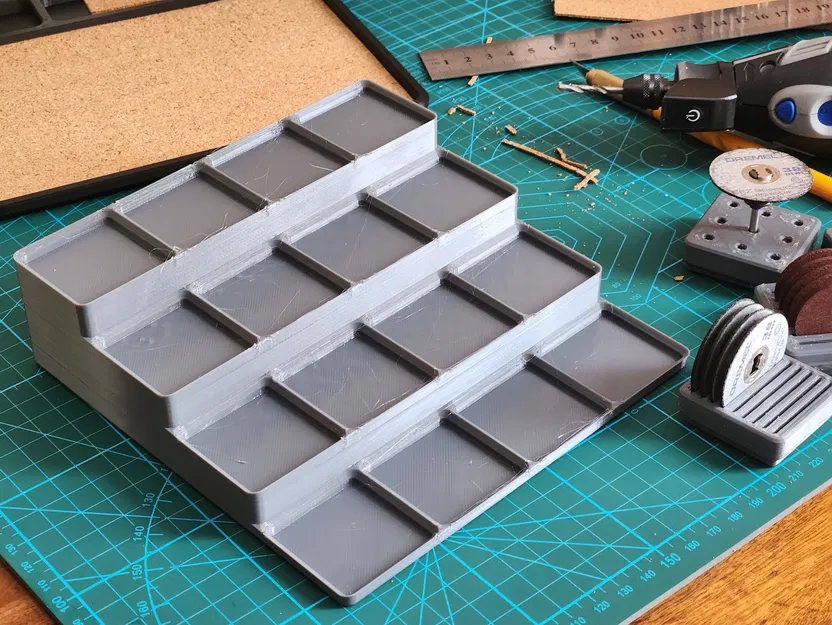 Gridfinity | Tấm đế xếp tầng | Dạng tham số - Image 1