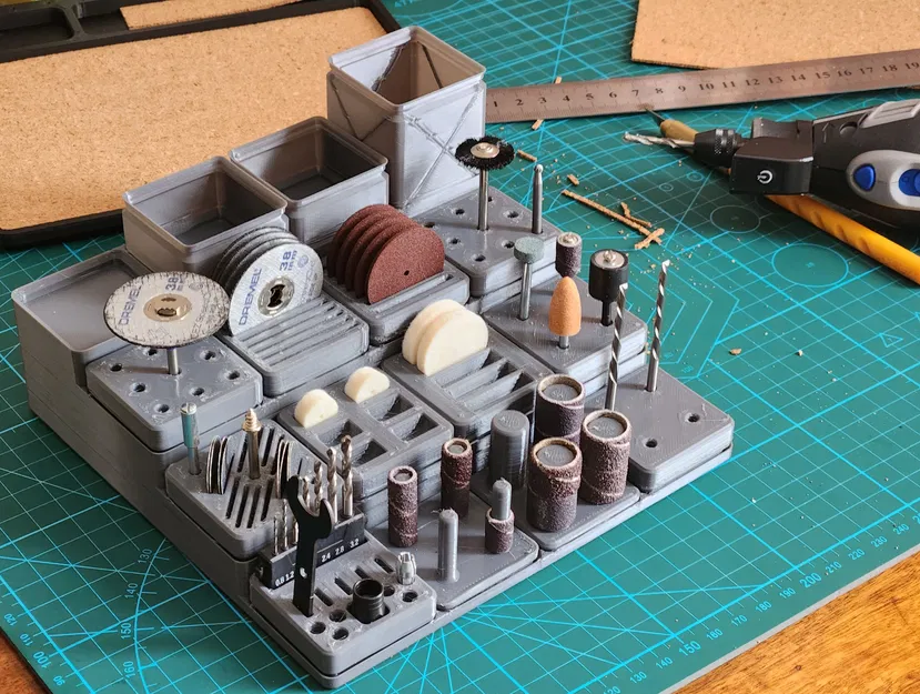 Gridfinity | Tấm đế xếp tầng | Dạng tham số - Image 2