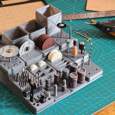 Gridfinity | Tấm đế xếp tầng | Dạng tham số