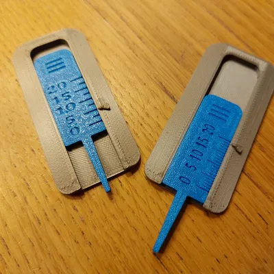 Chỉnh sửa mẫu đo rãnh lốp xe không cần support