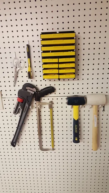 Móc/Giá đỡ/Treo ngăn kéo bảng Peg cấu hình theo tham số - Image 1