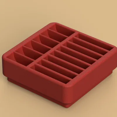 Hộp đựng pin Gridfinity CR2032 và LR44 / AG13