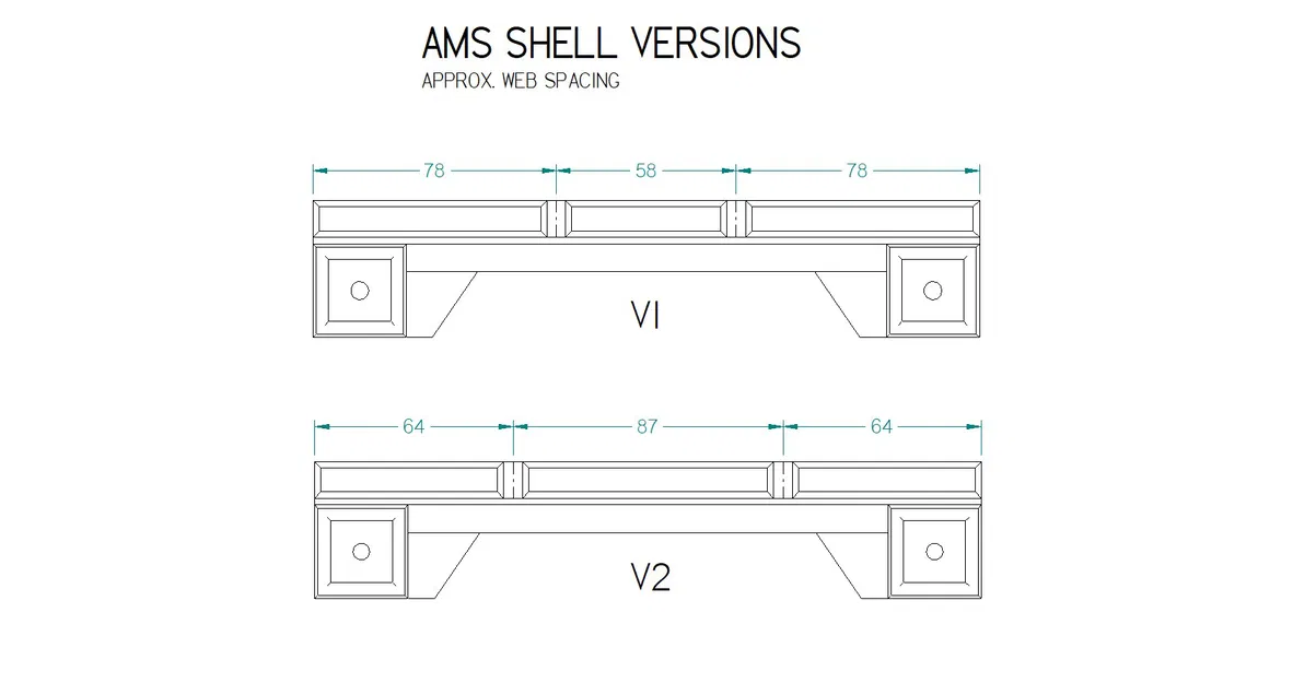 Giá đỡ Bambu Labs AMS 2 tầng - Image 5