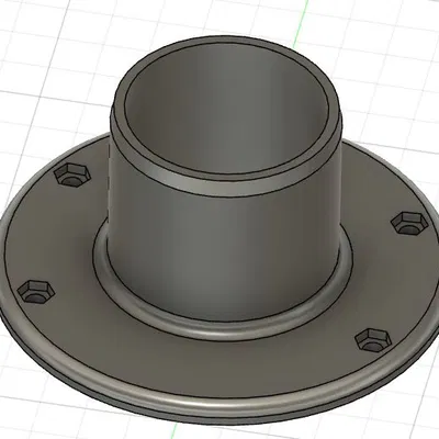 Cổng Chắn Gió 2 (Blast Gate 2) / Sperrschieber HT50, bản sửa cho ốc/đai ốc M4