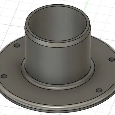 Cổng Chắn Gió 2 (Blast Gate 2) / Sperrschieber HT50, bản sửa cho ốc/đai ốc M4